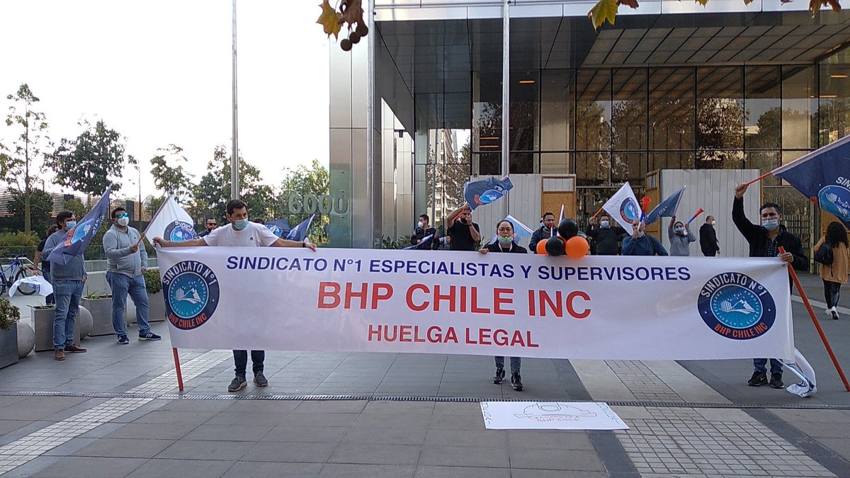 Sindicato N1 BHP Chile tweet media