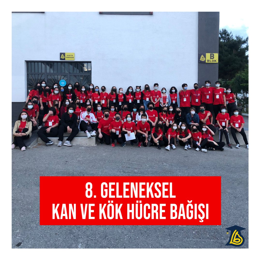 Birçok alanda projeler geliştiren ve bunları en iyi şekilde gerçekleştiren Burak Boralı öğrenciler yine muhteşem bir başarıya imza attı. 8.si düzenlenen Burak Bora Anadolu Lisesi Kan ve Kök Hücre Bağışı Kampanyası kapsamında okulumuzda 287 ünite kan toplandı.