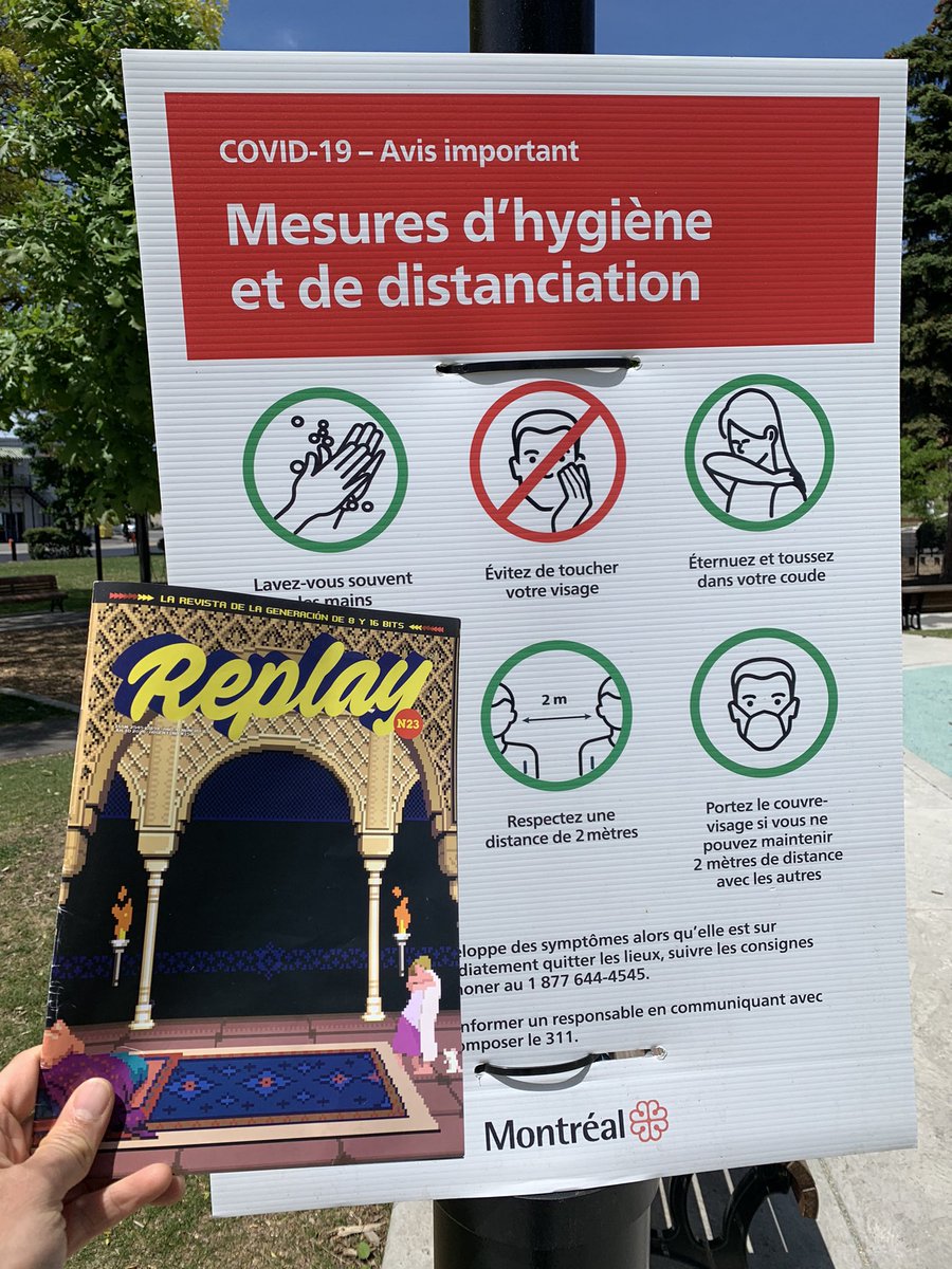 svzez's tweet photo. Contra la pandemia, nada como una @revista_replay en Canadá https://t.co/yt3W265kKA