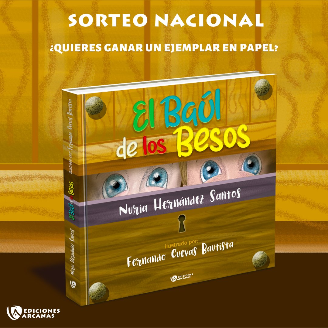 #nuevo #sorteo semanal: un #Ejemplar en papel de #Elbauldelosbesos de <a href="/NURIAHERSAN/">NURIA HERNÁNDEZ</a> y <a href="/ILUSTRADORDESIG/">Fernando Cuevas Bautista</a> 
Para participar tenéis que entrar en nuestro #instagram 👉 instagram.com/p/CPbNCe0it1M/…
Tenéis hasta el 3 de junio a las 00h. El 4 subiremos el ganador/a a nuestras redes. ¡Suerte!