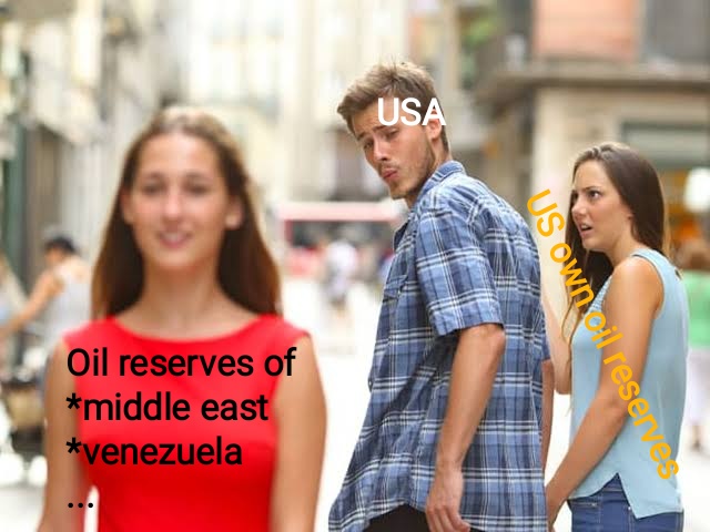 USA and OIL,name a better love story ,I will wait .