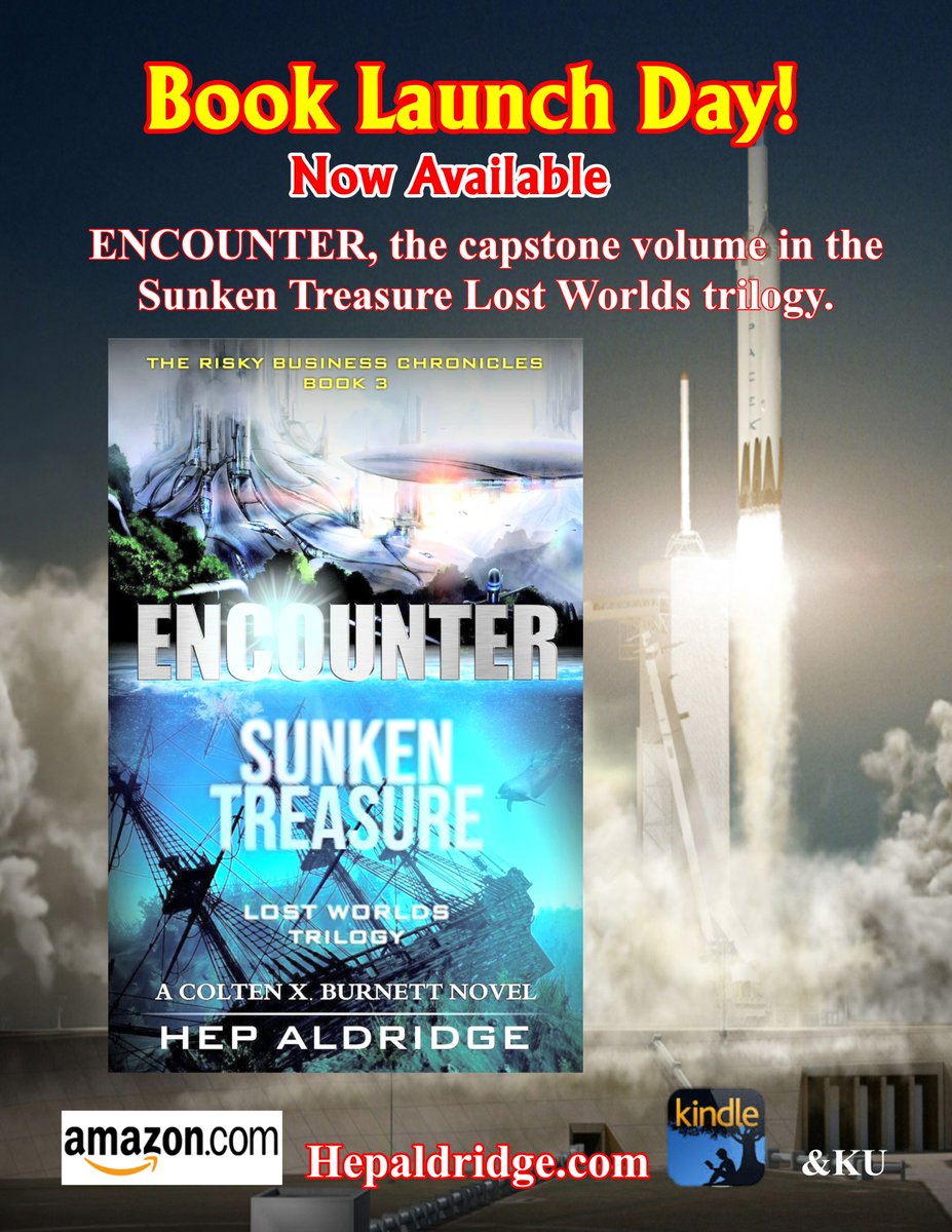 AldridgeHep's tweet photo. #ancientaliens #MYSTERY #UFOs #scubadiving #space #TreasureHunt #scifi #thriller #adventures #BookBoost #BookTwitter 
A great read for the holiday weekend. Check out the full trilogy for one amazing story. https://t.co/veoGh9Yf2r