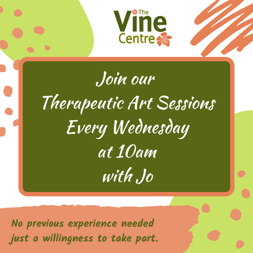 AlexCrawford2's tweet photo. Weekly Art Sessions start again at The Vine Centre 👏 👏 👏 https://t.co/Sq0MJivdT6 @LoveAldershot #Aldershot @teamwesty @PrincesHall https://t.co/G9UrFqO9bR