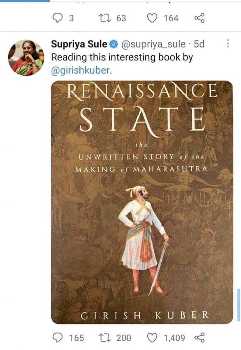 vickych88955079's tweet photo. Supriya Tai you are reading interesting book
And
I am fighting for interest for Maharashtra..

@supriya_sule @TV9Marathi 
@ChDadaPatil  @BJP4Maharashtra https://t.co/NptawSp2No