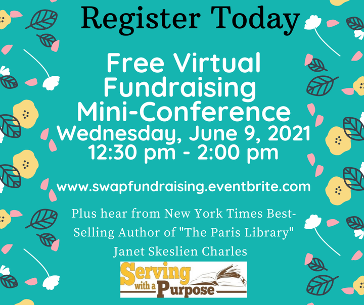 ala_united's tweet photo. The deadline is approaching! Register for the FREE Serving With A Purpose Virtual Fundraising Mini-Conference by Tues., June 1st. https://t.co/WQphlCeveq
#libraryfriends #libraryfoundations https://t.co/QCK10n2Bxm