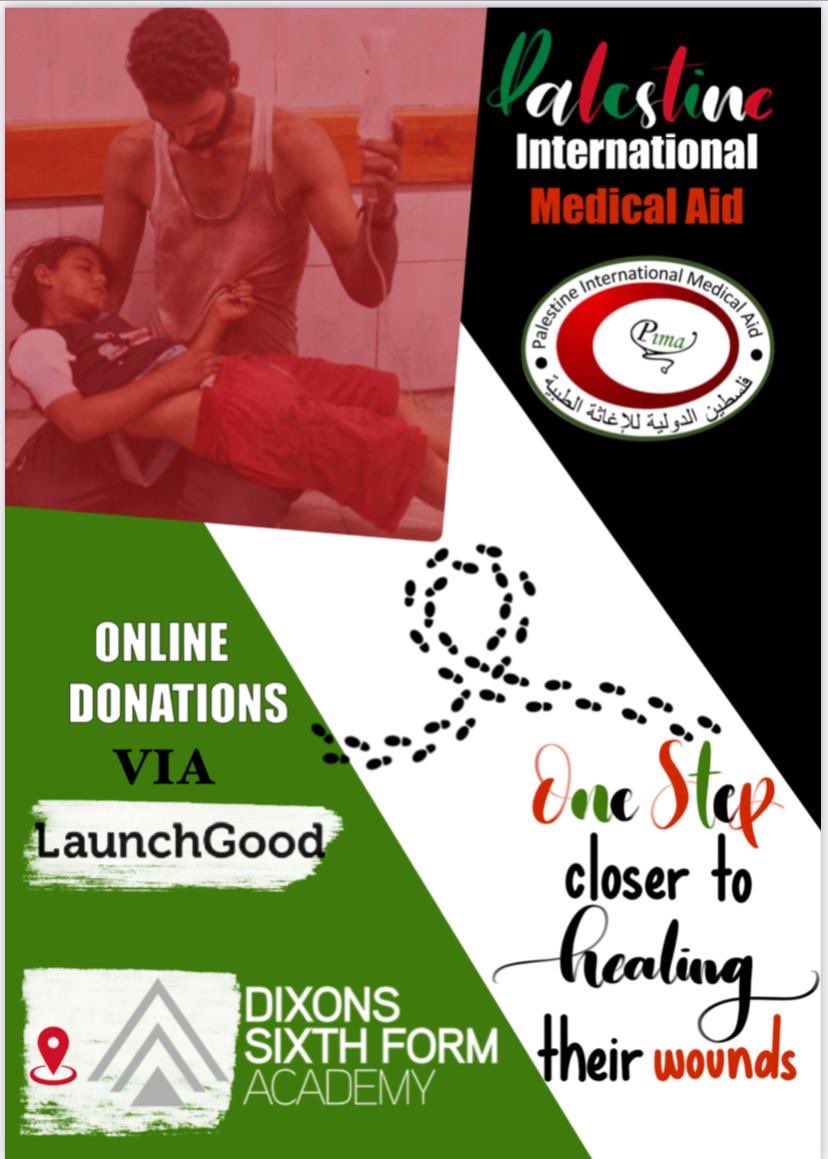 Our fundraising hasn’t closed but we know with cash &amp; online donations we’re close to £4000 launchgood.com/campaign/dixon…  our students, staff and the wider community of families and friends are making a real difference.