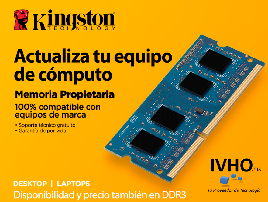 IvhoPromos's tweet photo. ¡Actualiza tu equipo de cómputo con Kingston!
.
.
.
¡Pide a tu departamento de compras que se ponga en contacto con nosotros!
.
.
.
¡Encuentra los mejores dispositivos y accesorios en IVHO! https://t.co/e04ANvrSr6