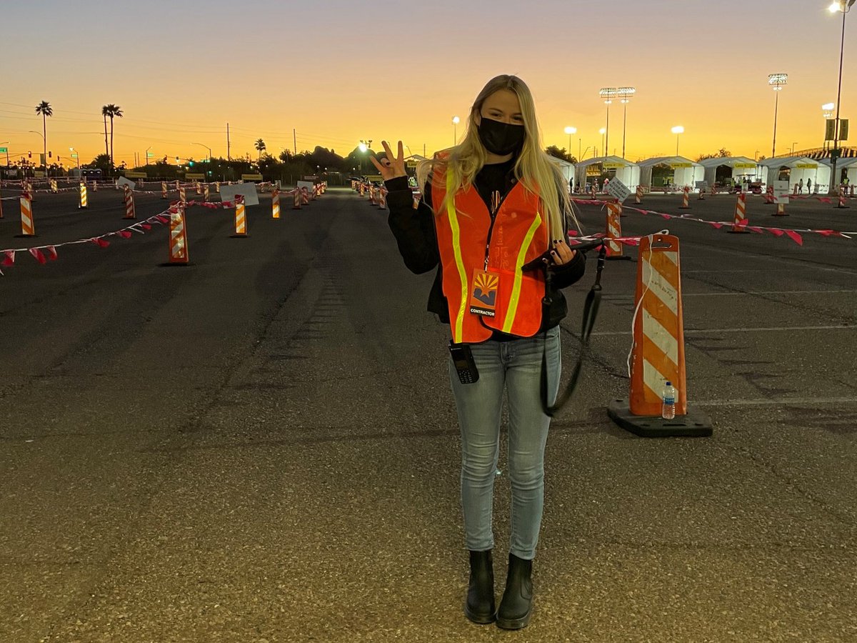 WPCareySchool's tweet image. Throughout the spring, students have been making the most of the opportunity to work for ASU, with pay, at sites hosting testing and vaccinations. bit.ly/3yiWDtn via @markscarp @asunews #LogisticsOperations #COVIDVaccine