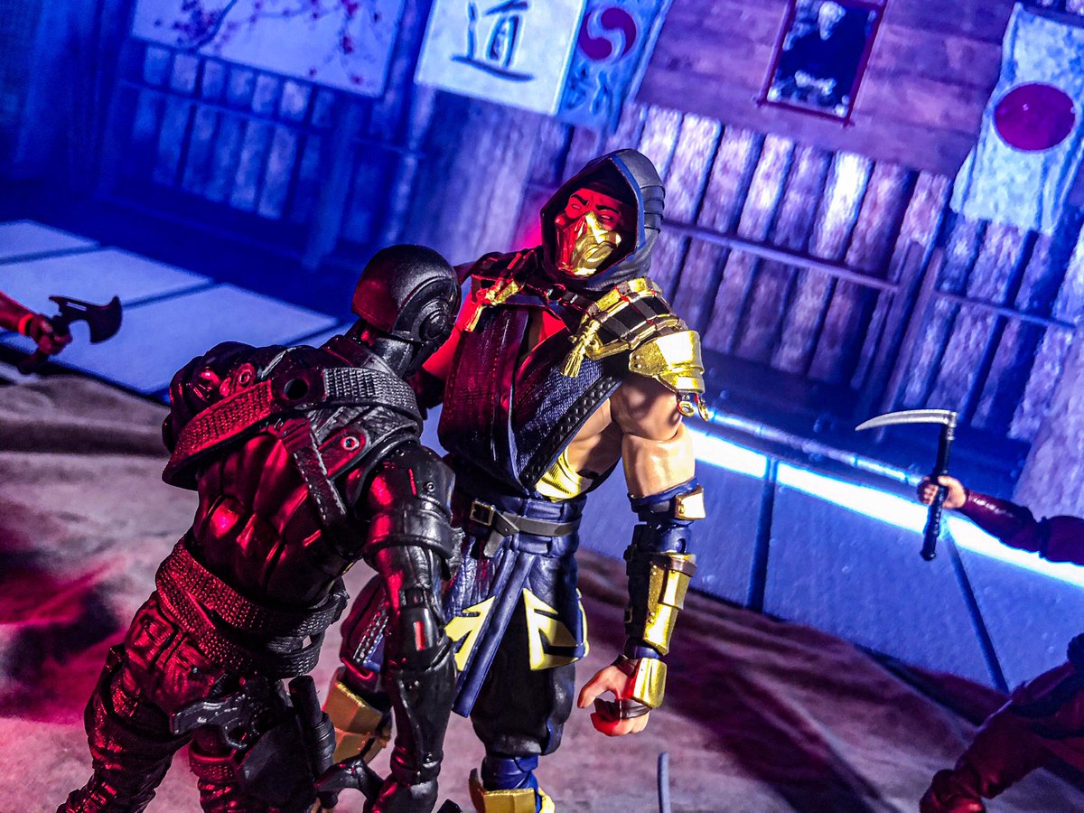 toyetic40s's tweet photo. THE WHITE LOTUS CLAN EPISODE1 #GIJoe
#Snakeeyes #StormShadow #FwooshNinjas #Scorpion #HandNinja #RedNinja #GIJoeClassified #McfarlaneToys #FwooshToys #MarvelLegends @Hasbro @McFarlaneToys1 @fwooshtoys @MarvelLegendsHQ #Hasbro #hasbroToypic #ACTIONFIGURES #ActionFigurePhotography https://t.co/TqFqnderzx