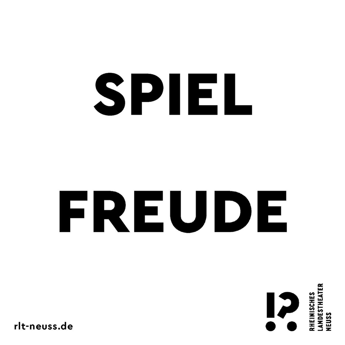 rltneuss's tweet photo. Hurra! Wir können endlich wieder für Sie spielen! 

PREMIERE »Wunschkonzert« von Franz Xaver Kroetz

VOR-PREMIERE Shakespeare's Love but Marriage

DIGITALE PREMIERE Nathan@WhiteBoXx.

SPIELPLANPRÄSENTATION
»Wie schwer ist Empathie?«

Informationen unter https://t.co/DzRwJdJSV8 https://t.co/5LDHHN6BJc