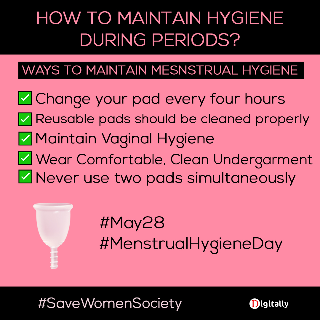 digitallynow's tweet photo. How To Maintain Hygiene during periods?
๐
๐
#MenstrualHygieneDay #MenstrualHygieneDay2021 #Menstrual #Menstruation #SaveWomenSociety #Branding #Advertising #ContentCreation #DigitalMarketing #DigitallyCreative #DigitallyHindi #DigitallyTelugu #DigitallyTamil #Digitally https://t.co/FQ6XOUp7MI