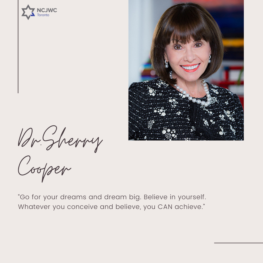 Continuing with #canadianjewishheritagemonthDr. Sherry Cooper is Chief Economist of Dominion Lending Centres of Canada. 
#jewishheritagemonth  #canadianjewishwomen #canadianwomen #womenaccomplishments #impactfulwomen #strongwomen #womenmakingchange