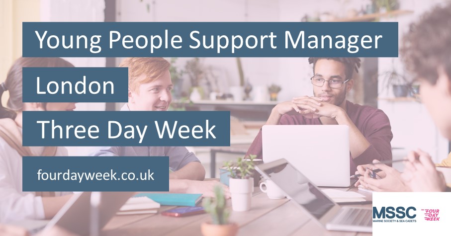 Four_day_week's tweet photo. Have knowledge of the voluntary sector?✔️
Do you believe in #empowering young people?✔️
Experienced in delivering youth #participation training?✔️
@SeaCadetsUK need a Young People Support Manager
Apply now! https://t.co/kEYaRzseSo
#supportmanager #Londonjobs #volunteers #hiring https://t.co/qf1fAmR8oA