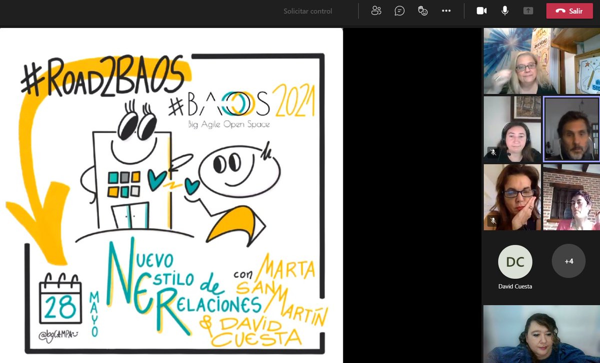 bigagileos's tweet image. Nuevo #road2BAOS!!!
Seguimos construyendo #BAOS2021!!!
Este mes hablamos de #NER, Nuevo Estilo de Relaciones en las organizaciones.
@MartaSanMartin @dcuesta @AnaPalo94966264 @bgcampa @irkaltza @MaMoralesMC @GemaMariblanca