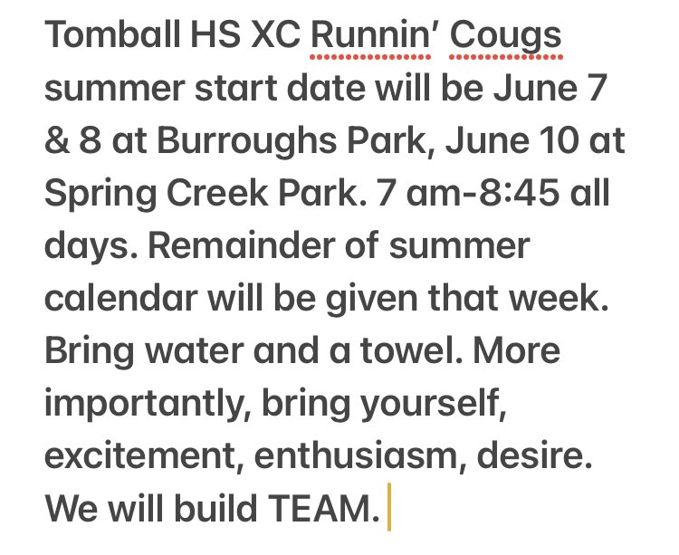 Tomball HS XC summer team run. @CPJHAthletics @TJH_Athletics @TISDCPJHS @TISDTJHS #climbingmountains