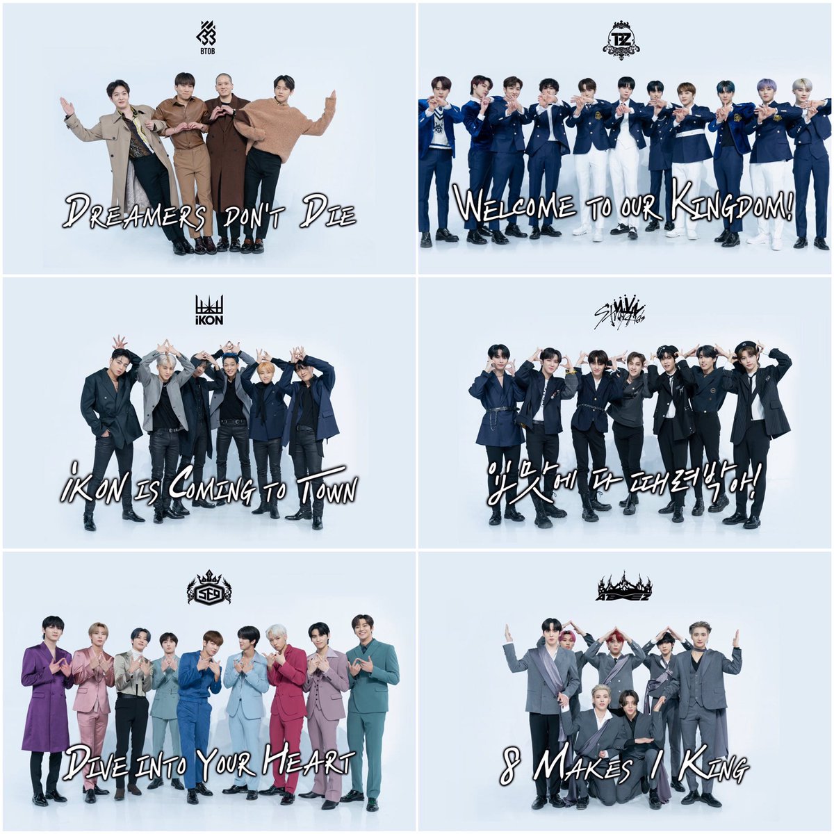Jeff__Benjamin's tweet photo. 12-Hour U.S. iTunes K-Pop Chart update after final #KINGDOM_LEGENDARYWAR songs release

5. Stray Kids - Wolfgang
6. ATEEZ - The Real
12. iKON - At Ease
15. The Boyz - Kingdom Come
17. BToB - The Finale (Show and Prove)
23. SF9 - Believer

Who gets your vote? https://t.co/C0dxxfkL3U