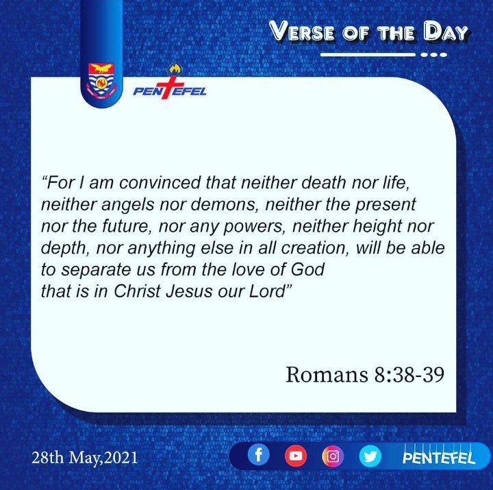 PentefelUCC__'s tweet photo. Check out our Bible verse of the day. 

Be blessed! https://t.co/3GqnT6UDaY