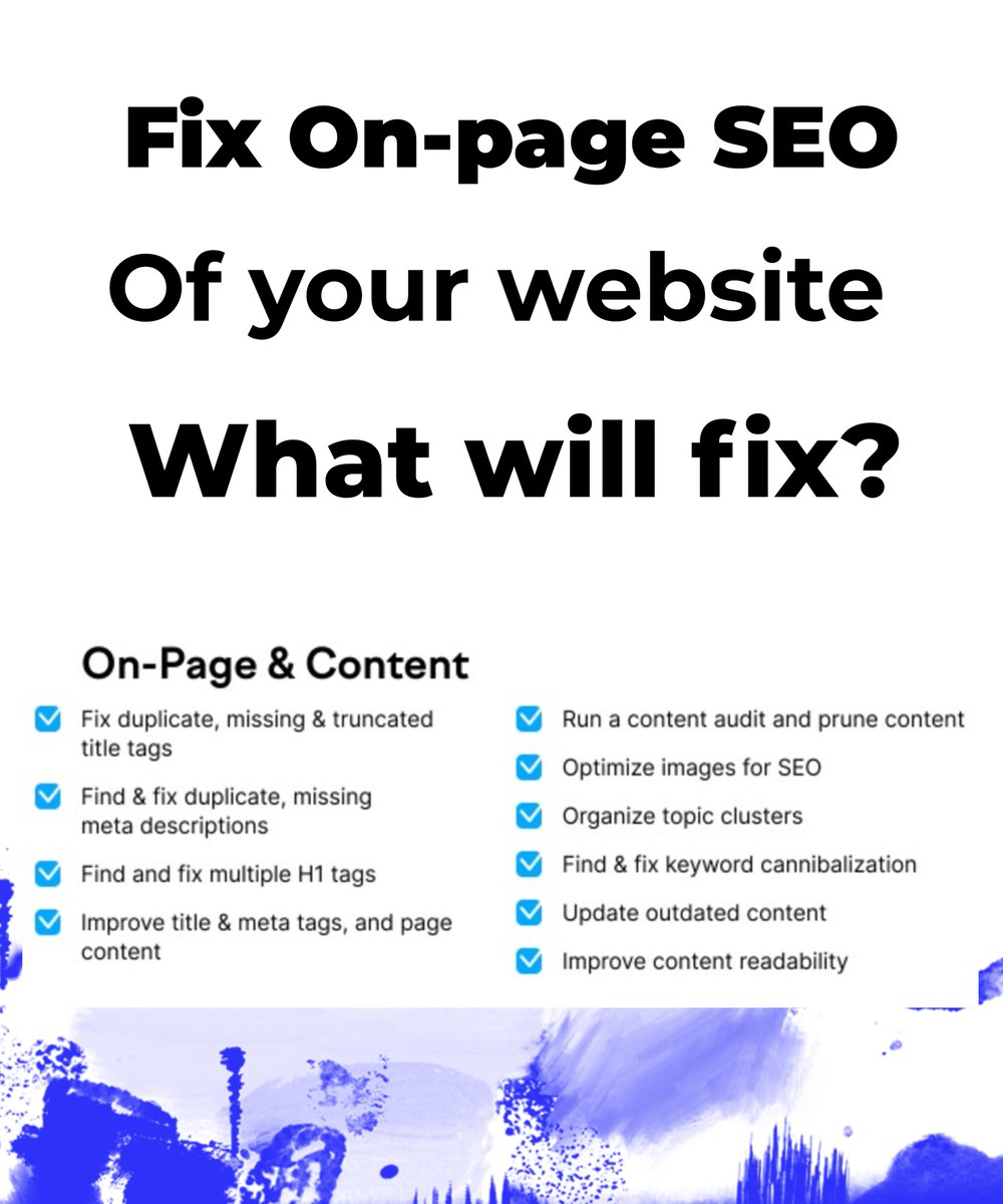 AhamedMostofa1's tweet photo. https://t.co/r9ljzRGz05
https://t.co/CLJUHWouEB
On-page #SEO is important because it helps search engines understand your #website and its #content, as well as identify whether it is relevant to a searcher’s query. 
#digitalmarketing #marketing #searchengines  #marketing https://t.co/nu6r995fKr