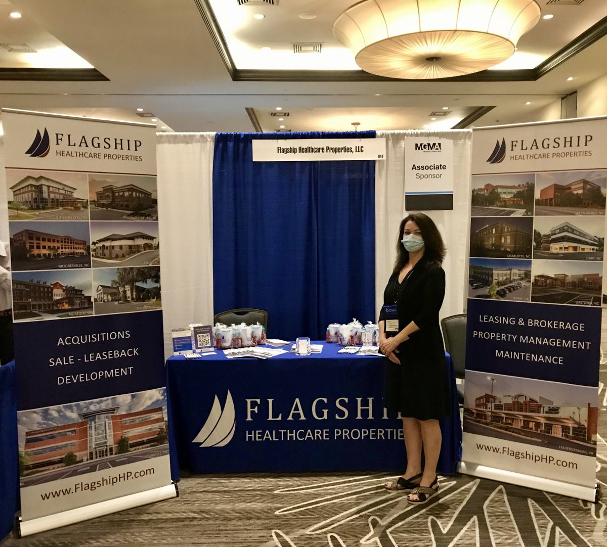 FlagshipHP's tweet photo. We had a great time at the @ncmgm Annual Conference in Myrtle Beach last week. It was great to get back to in-person #networking and sharing more about Flagship Healthcare Properties with our peers. https://t.co/e1COX1yJIG