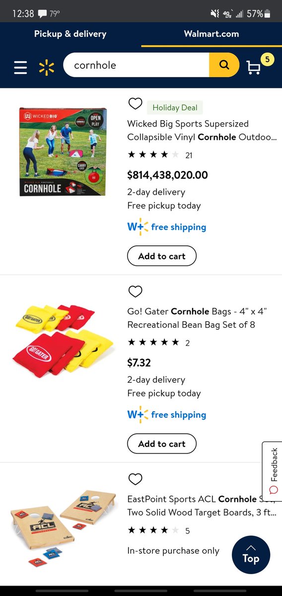 That's some expensive cornhole!!!