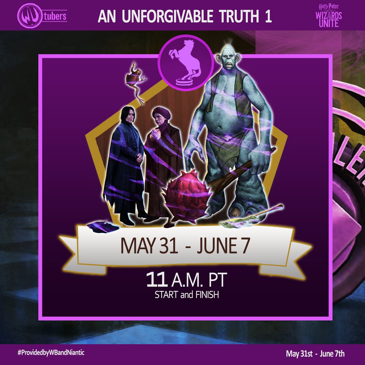 XpectoGO's tweet photo. #ProvidedbyWBandNiantic
Here are your Infographics for @HPWizardsUnite An Unforgivable Truth: Brilliant Event Part 1
GL and Lumos 💛
#WUtubers https://t.co/4vl5bUgIws