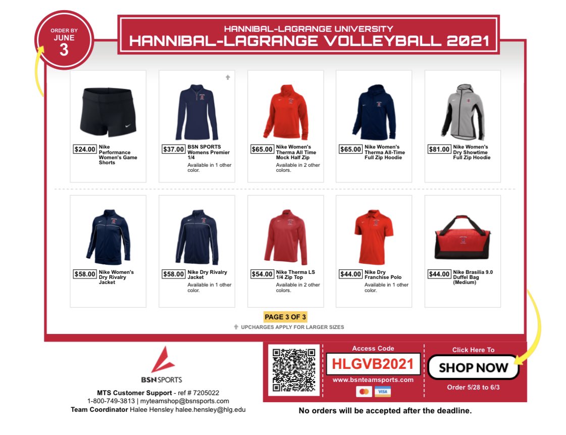 Check out our team store! Store closes on 06/03/21, don’t forget to place your order!!
Link to order: mandrillapp.com/track/click/30…