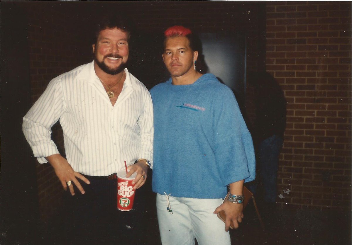 NativeTatanka's tweet photo. #FlashbackFriday Honored at the very beginning of my career at WWF as #WarEagle #ChrisChavis prior to taking on the name of #Tatanka @MDMTedDiBiase was my 1st live-event match & also honored to be part of the #MillionDollarCorporation ๐ ๐ ๐ช @WWE @WWEUniverse @WWENetwork #WWE https://t.co/qJ38z1sIcP