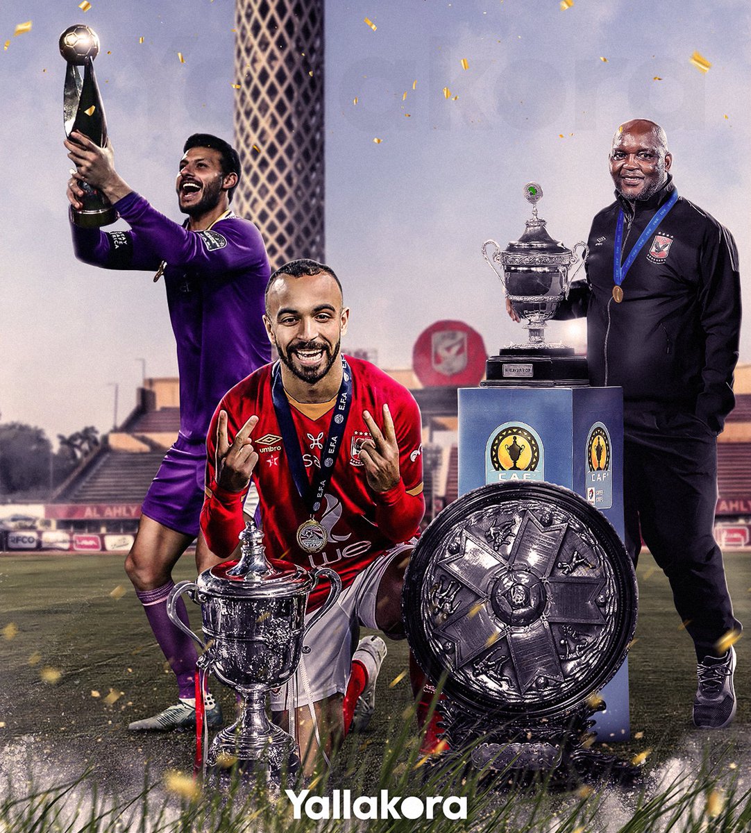 Yallakoranow's tweet photo. الرباعية✅

الدوري المصري✔
كأس مصر✔
دوري أبطال إفريقيا✔
كأس السوبر الإفريقي✔ https://t.co/NvAkOJeGwm