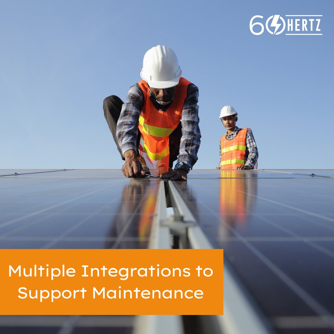 60HertzSoftware's tweet image. For #minigriddevelopers in SSA, it&apos;s incredibly important to have a ticketing system for CRM &amp;amp; a #maintenancemanagementsystem that can speed up MTTR on customer-facing issues. 60Hertz has multiple integrations planned to support these very actions. &amp;gt;&amp;gt; 60hertzenergy.com/features-platf…