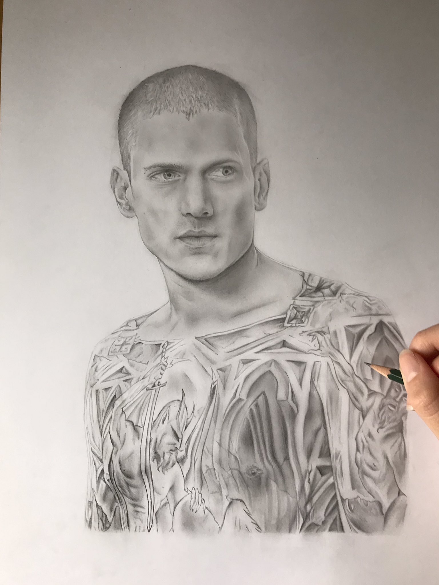 Prison Break's Michael Scofield Is Back and His Tattoos Might Be Too! •  Tattoodo