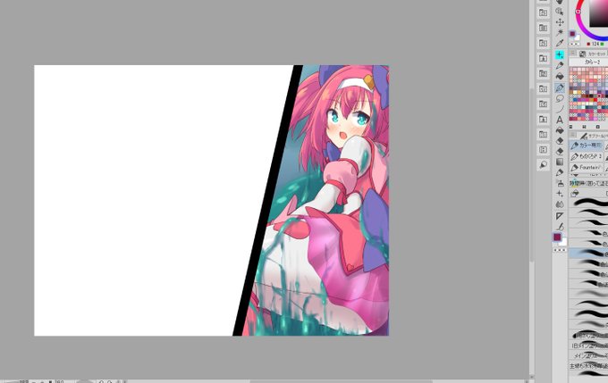 スライム粘着シーン描いとるマン。 