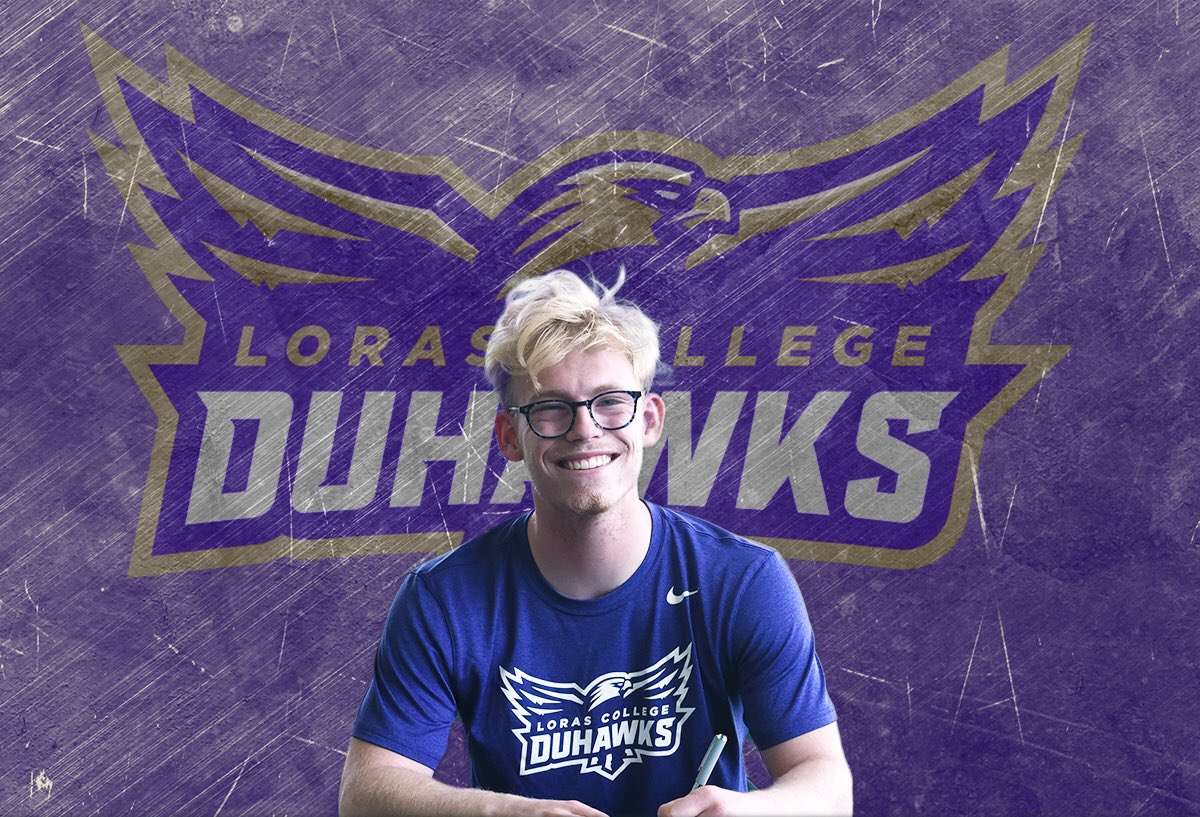 Congratulations to Jakob Lenzmeier who will be continuing his football career next year <a href="/LorasAthletics/">Loras College Duhawks</a>! #gofire