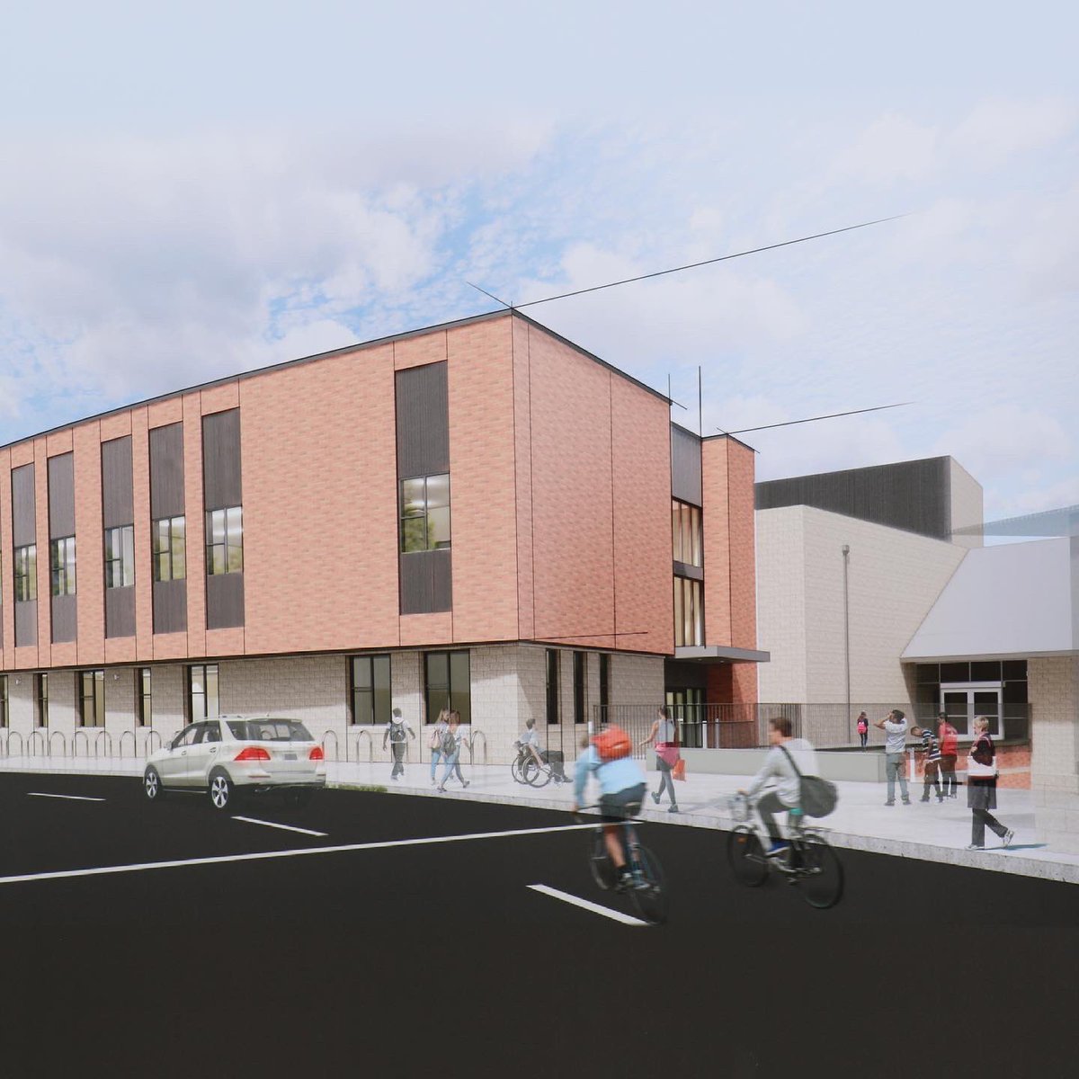 It’s all golden shovels and big smiles today for West Salem High Schools groundbreaking. 😷