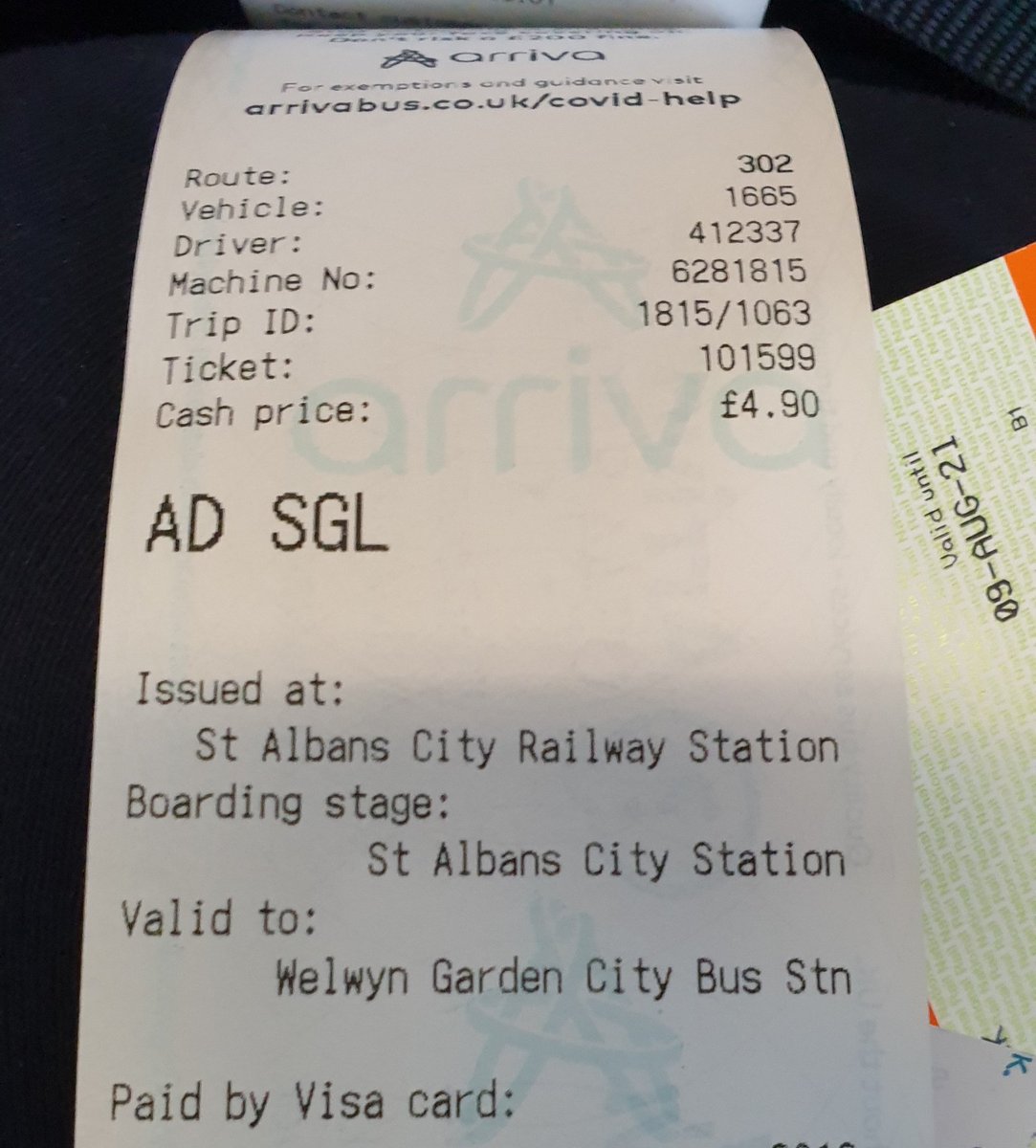 alexpannell's tweet photo. @TLRailUK Hi @TLRailUK, just to let you know that @arrivaessex are *not* accepting tickets and are charging customers. https://t.co/csjwzBOqU4