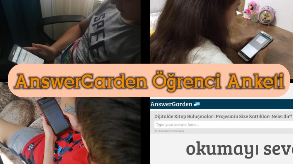 gtr235384528400's tweet photo. PROJE SONU ÖĞRENCİLERİMİZ ANSWERGARDEN İLE HAZIRLANAN ANKETİ DOLDURDU. https://t.co/47Fj8fZ4Tg