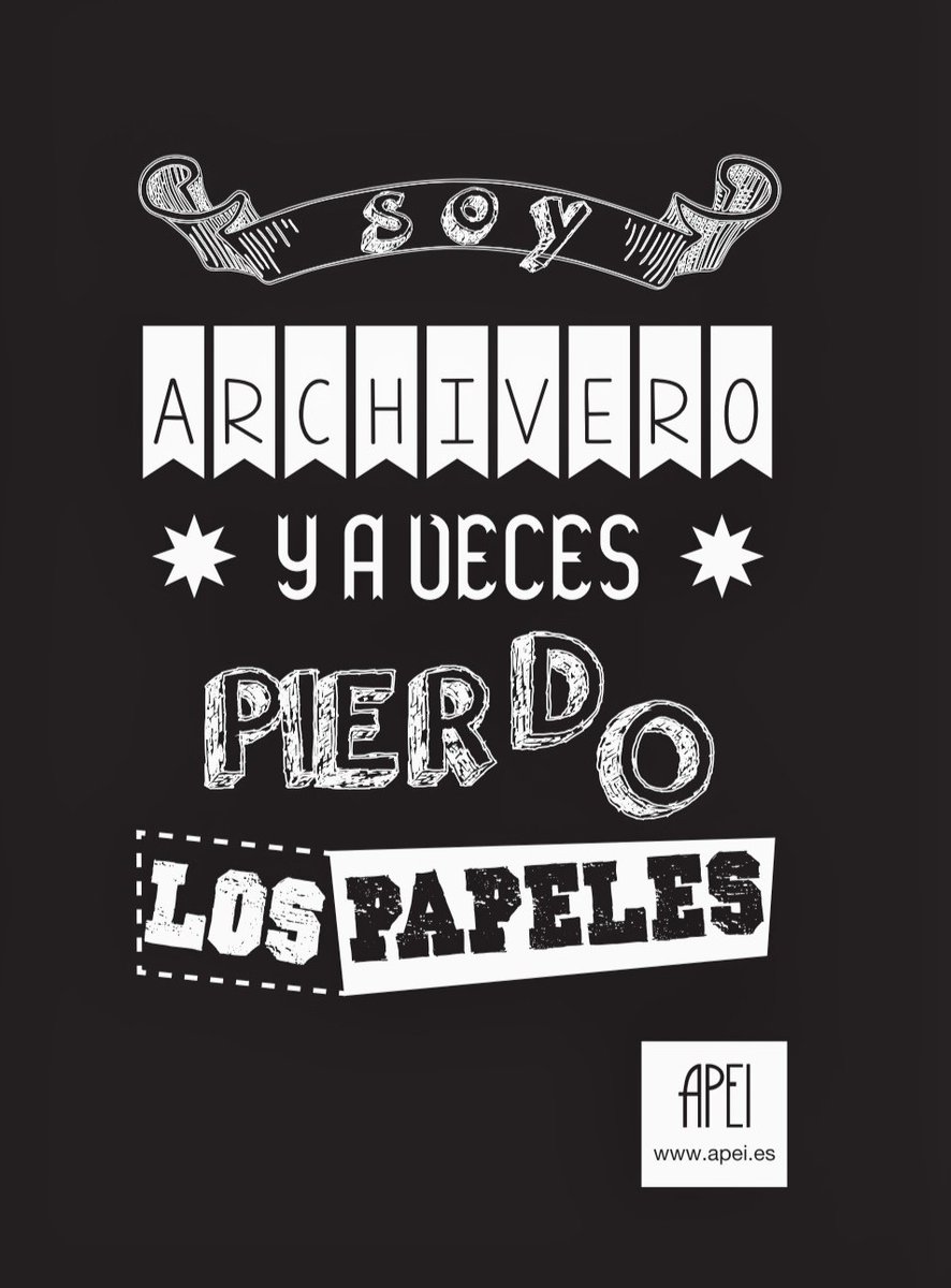 SilGarGon's tweet photo. #21GAMM Enhorabuena por estas magníficas jornadas. Enhorabuena al grupo de archiveros de Madrid por la organización , ha sido impecable y enhorabuena especialmente a Pepe Zumel 🙏🙏. Me despido con esta frase maravillosa de @_apei https://t.co/IZtYAyTBft