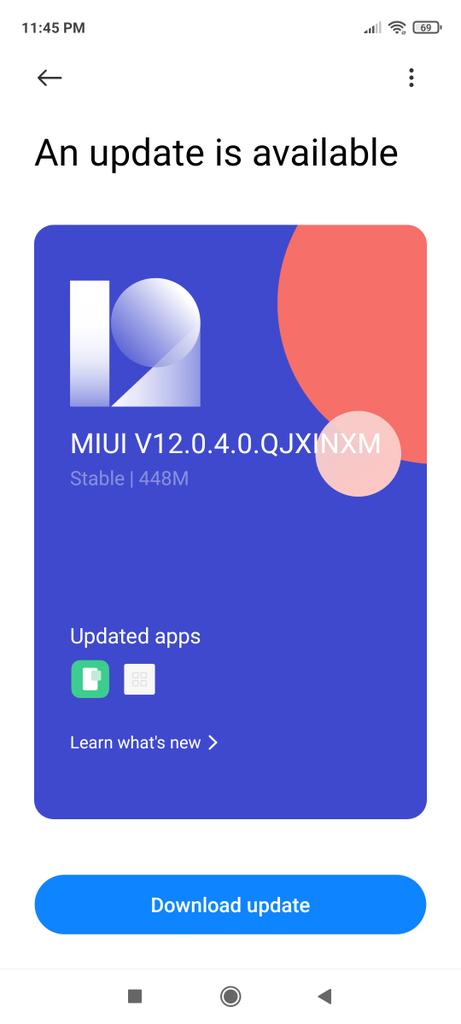 iamsudiip's tweet image. #MIUI #MIUI12 #MIUIUPDATE #RedmiNote9ProMax