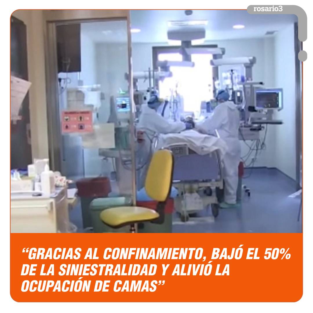 Rosariotres's tweet photo. 😷Jorge Bitar, director del Hospital de Emergencias Clemente Álvarez (Heca) confirmó que de las 50 camas críticas disponibles, 38 están ocupadas hoy por pacientes de coronavirus. “Es esencial que continúe el confinamiento”, consideró

🗞Los detalles https://t.co/9uiiSMRABP https://t.co/g3cmK3Zjnu