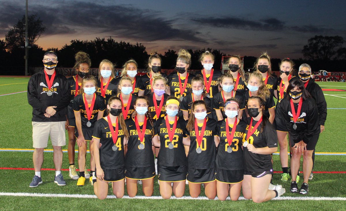 Super proud of our team! Congrats on a tremendous season! Our players were gritty, resilient, and never gave up! Together we made program history...PIAA District XI  Silver 🥈!!!  🎉🖤💛🥍#unbreakabletogether #heartandhustle