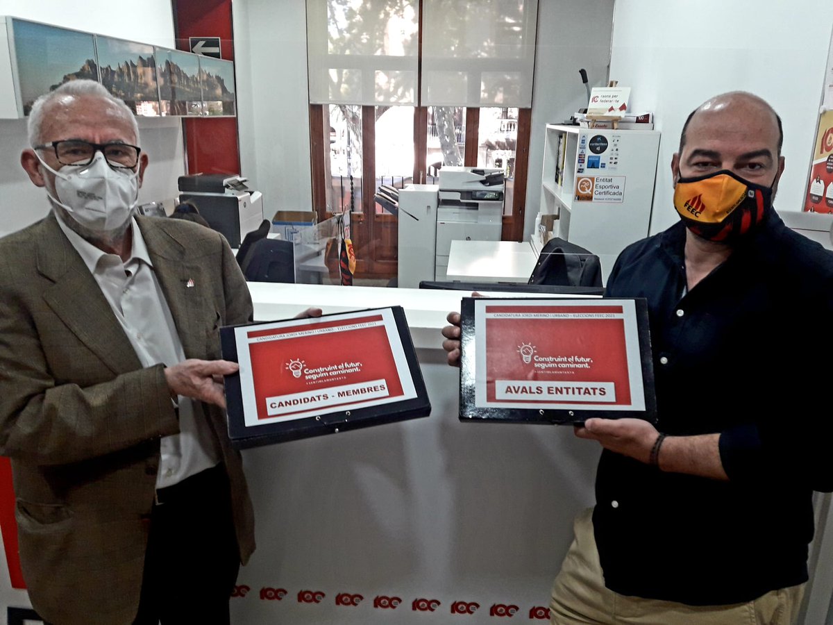 jordimerino75's tweet photo. Presentada la documentació de la candidatura #seguimcaminant a les eleccions de la #FEEC_cat
Un equip de 33 persones per continuar treballant pel futur de l'excursionisme català amb l'aval de 183 entitats excursionistes d'arreu del nostre territori.
Gràcies!!
#construintelfutur https://t.co/Jk9UIusJ0x