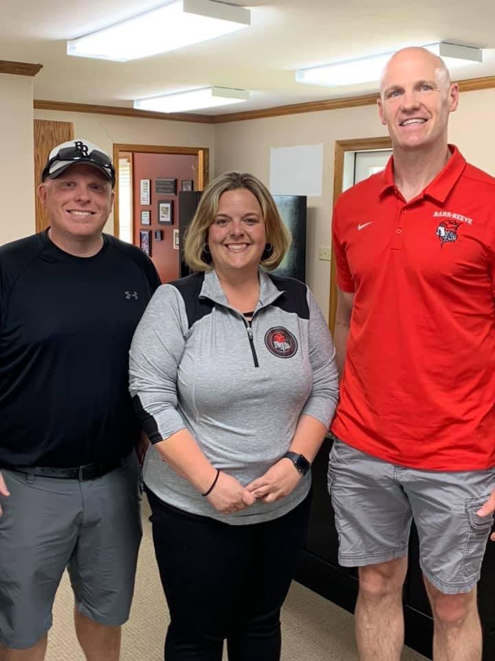 B3Pod's tweet image. Check out the latest episode that just dropped. New @LadyVikingBask1 Coach Lacey Higgins in studio! Wherever you get your podcasts.   

@BR_Schools @BarrReeveSports @brvbasketball @BlueChipConf @washtimesherald
