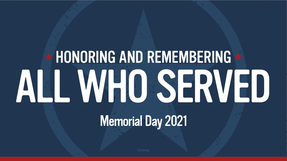 WaltDisneyWorld's tweet photo. To those who put country and duty before all else, we honor your memory. #MemorialDay https://t.co/z0TO46krOC