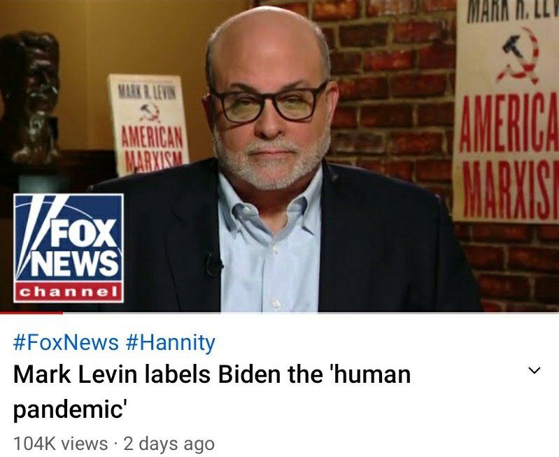 Mark Levin has a message for 'Sippy Cup Biden' Concerning the Antisemitism that is growing in our Country🇺🇸 A must hear especially the Jewish Communities youtu.be/ciymTX86yvw