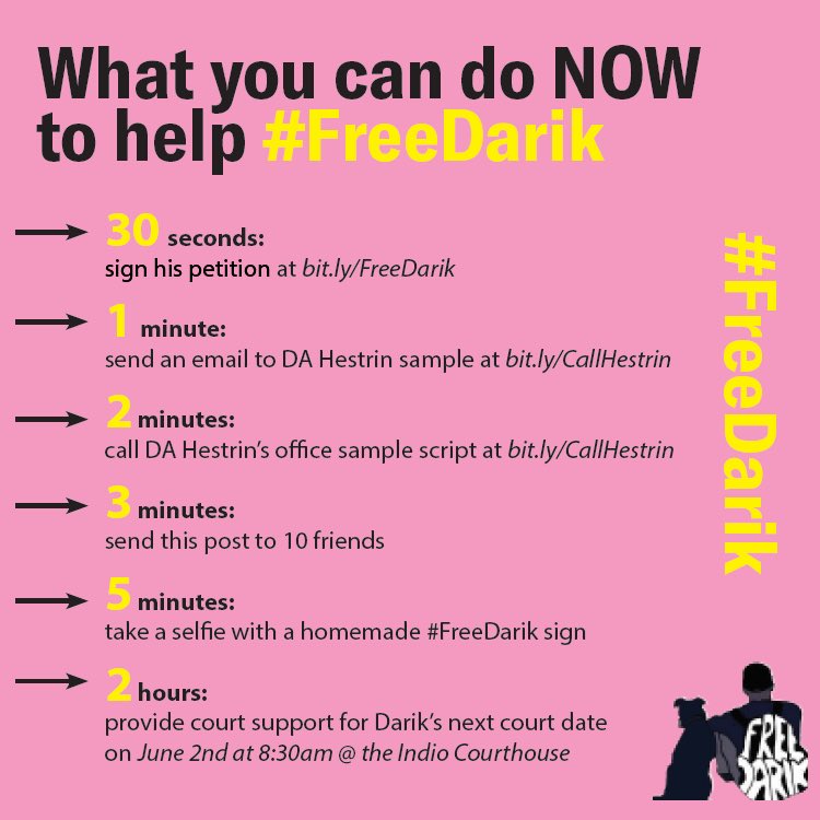 RAOUON's tweet photo. Join our Day of Action to #FreeDarik! Darik Schaaf is a young Black man who was arrested after a mental health crisis in 2019. Comment below which actions you’ll take today to support Darik’s fight for freedom ⬇️
https://t.co/vWuhzbOAXm 
https://t.co/cq8altRXhu https://t.co/uNDblYIVQG