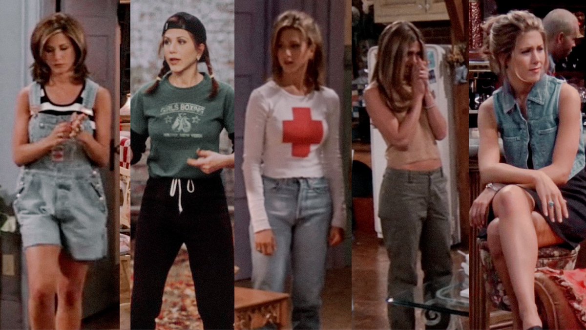 anistonily's tweet photo. give me rachel green’s closet https://t.co/V73Pt4xBDQ