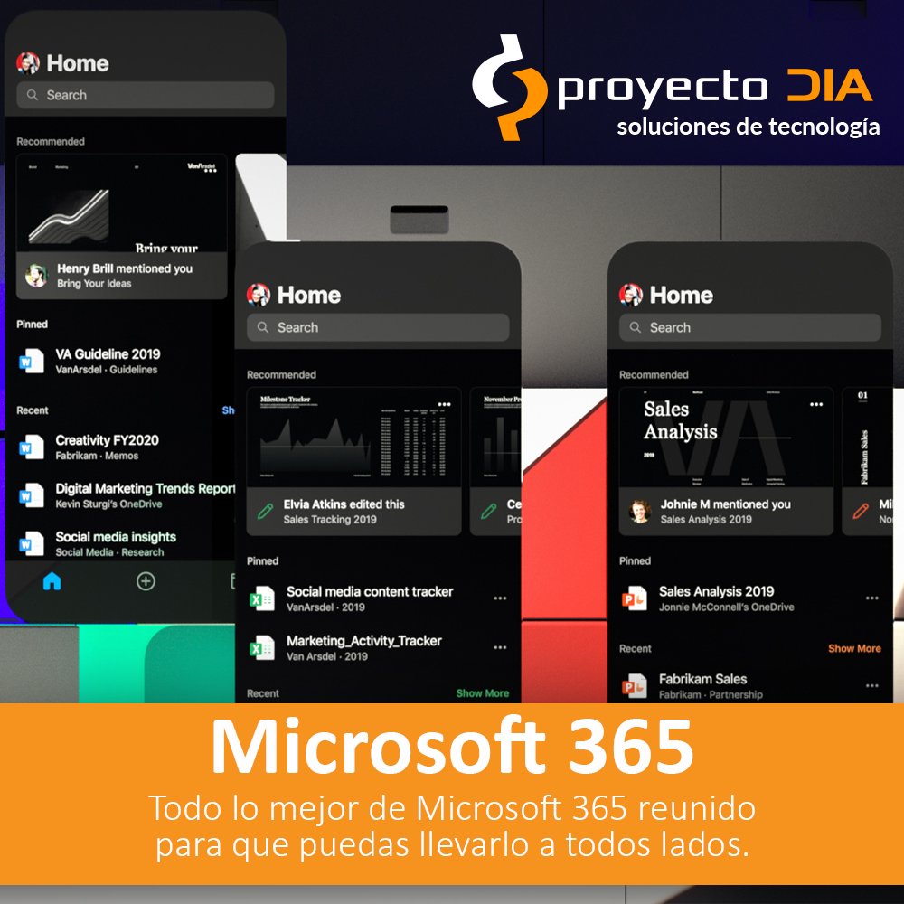 PROYECTODIA_'s tweet image. Trabaje cualquier documento compatible con la suite de Microsoft directamente desde su smartphone o tableta,  para que pueda seguir colaborando con su equipo aunque se encuentre lejos de la oficina.

proyectodia.com.mx/microsoft-365-…

#proyectodia #MicrosoftMobile #Microsoft365