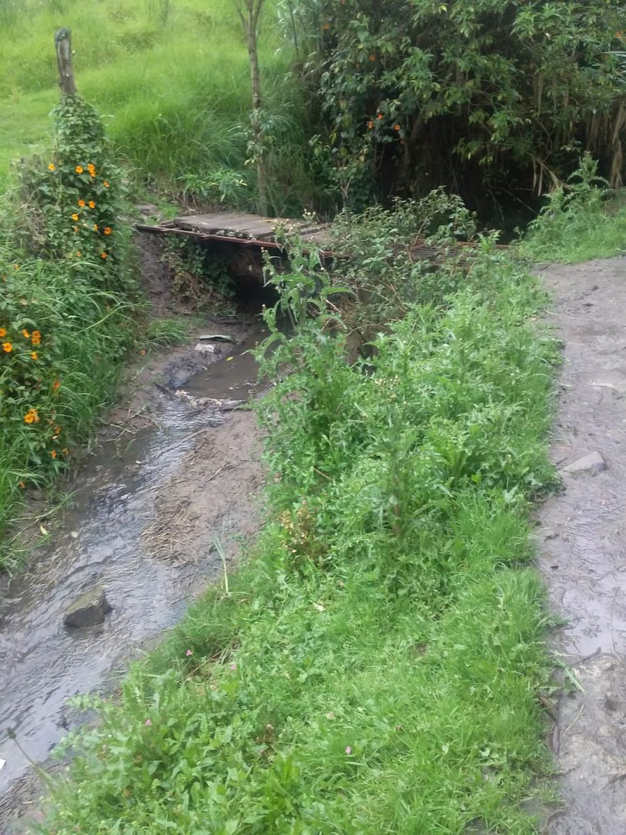 ElMunecobarrio's tweet photo. Denuncia: 
Pedimos atención @MunicipioCuenca @emac_ep 
Texto: los moradores del sector pedimos que nos ayuden con esta pequeña entrada, pues no tenemos un acceso normal  por la quebrada, sería ideal poner tubos de alcantarilla y además limpiar la quebrada por el olor insoportable https://t.co/N9uU4hPGEr
