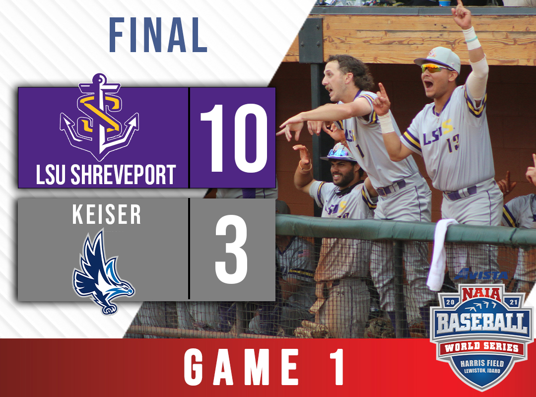 NAIA World Series on Twitter ".LSU_Shreveport takes Game 1 by a final
