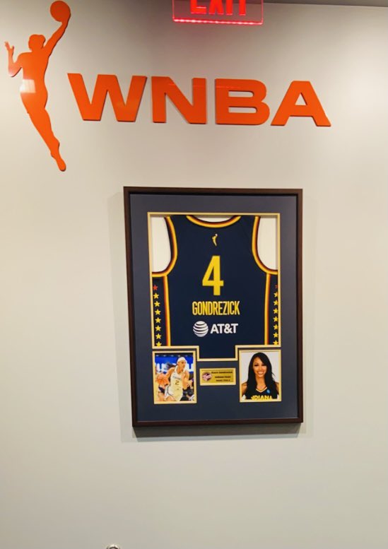 Benton Harbor's own Kysre Gondrezick has her Indiana Fever jersey sell out  in 25 minutes