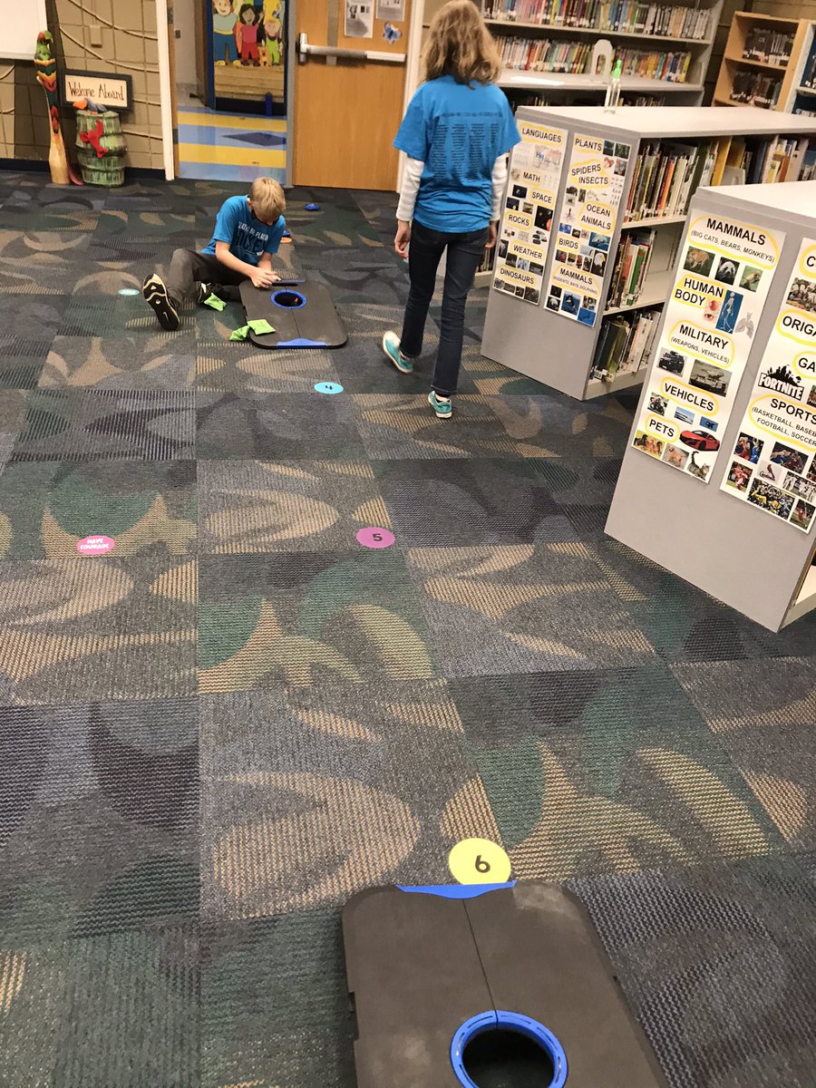 Babler Elementary Library tweet media